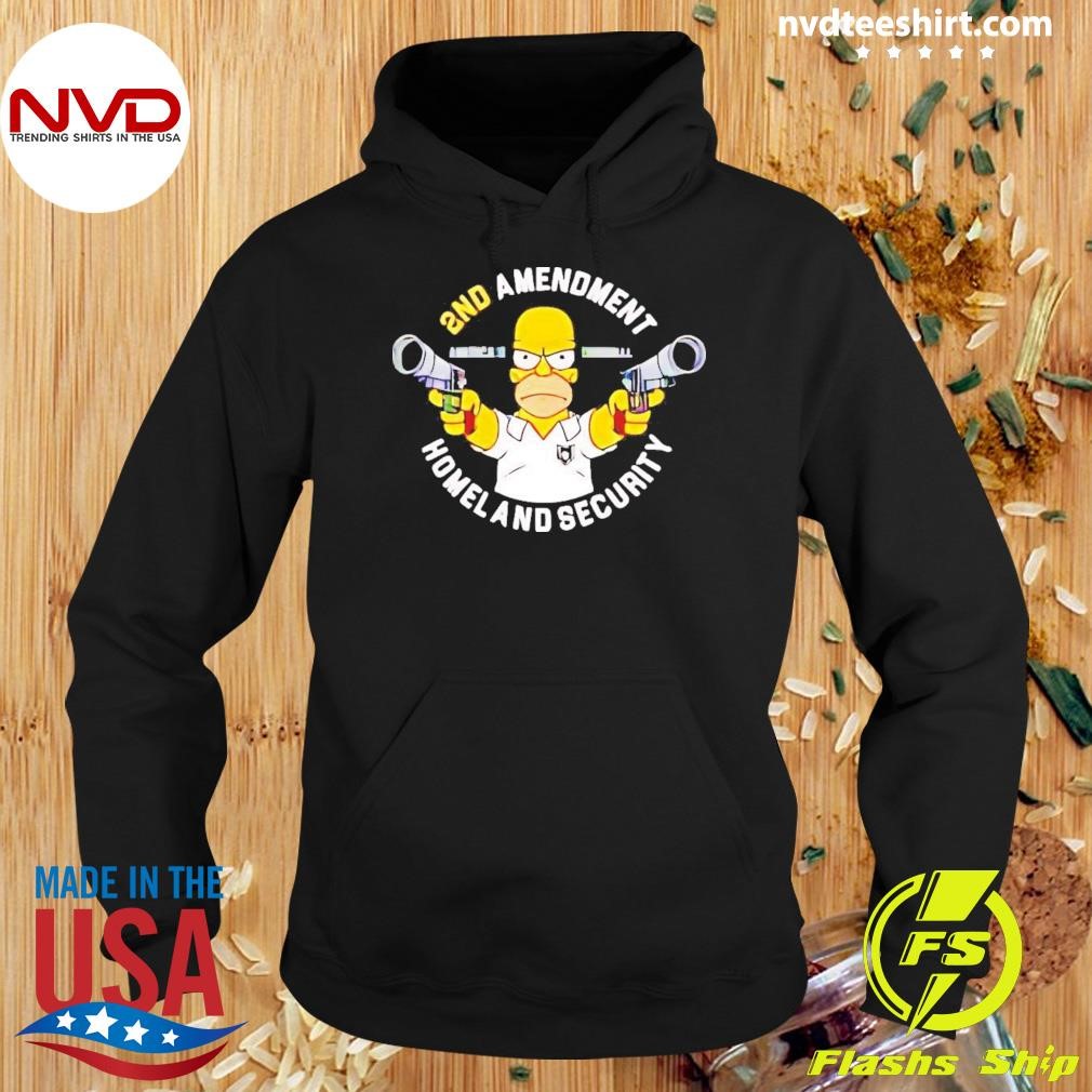 The Simpsons 2nd Amendment Homel And Security Shirt Hoodie.jpg