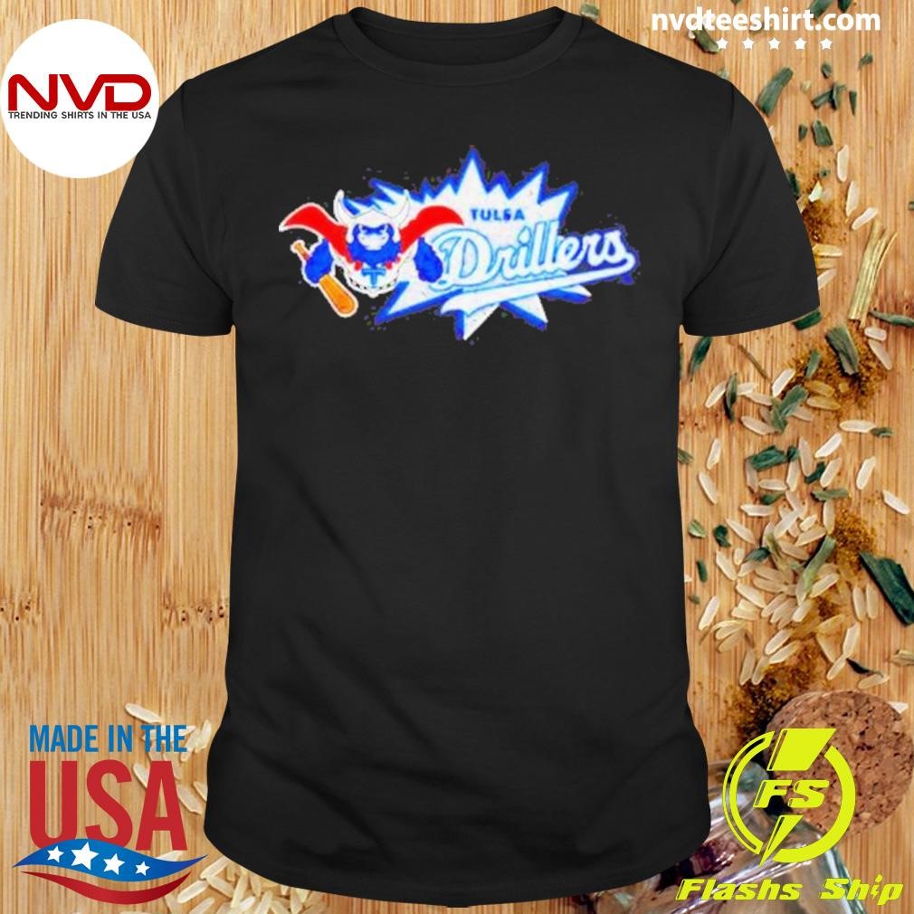 Tulsa Drillers Marvel’s Defender Of The Diamond Ot Sports Shirt