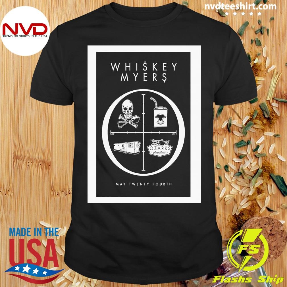 Whiskey Myers May 24 2024 Ozarks Amphitheater Camdenton MO Shirt