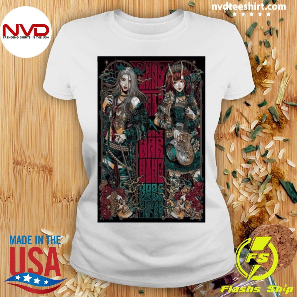 Band-maid × The Warning June 12, 2024 In Japan Show Poster