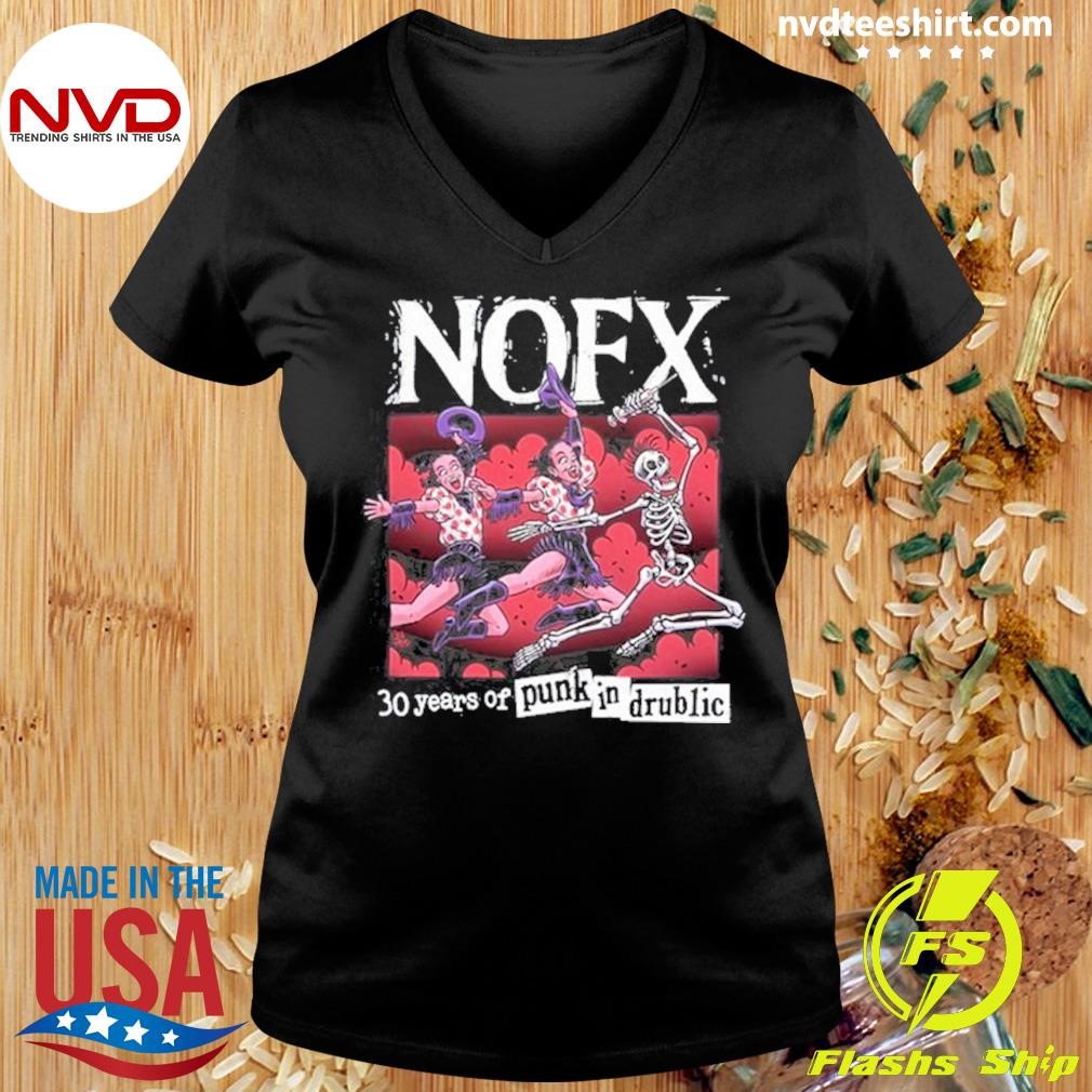 1994 NOFX Punk in drublic EURO Tシャツ XLレア Rare Vintage 1994 NOFX Punk In Drublic Shirt - TokoPyramid