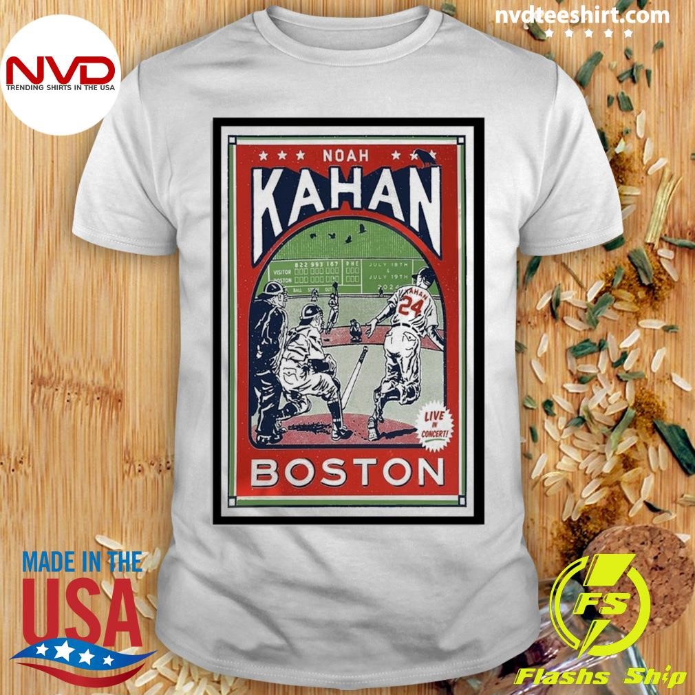 2024 Noah Kahan Show Boston, MA Poster Shirt