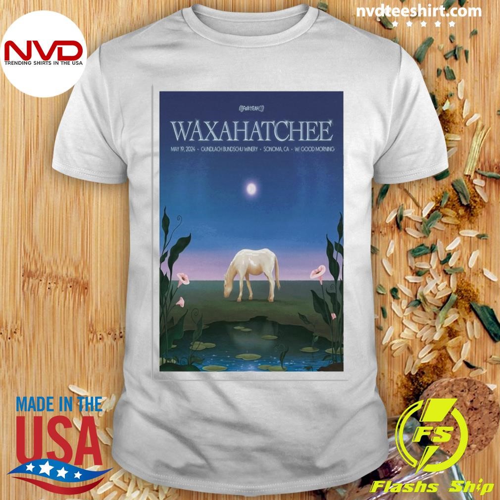 2024 Waxahatchee Sonoma, CA Poster Shirt