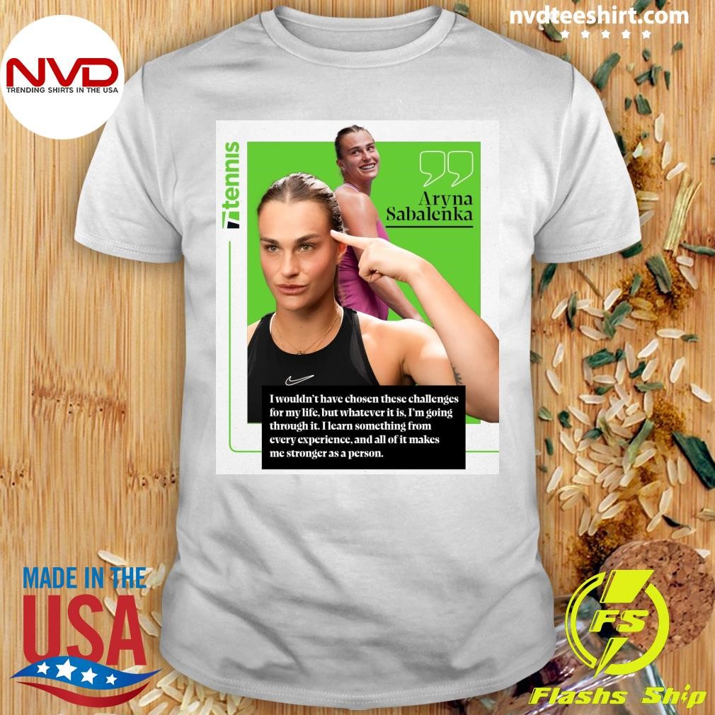 After Being Sidelined For Wimbledon, Aryna Sabalenka Reset For An Electric Us Hardcourt Swing Shirt