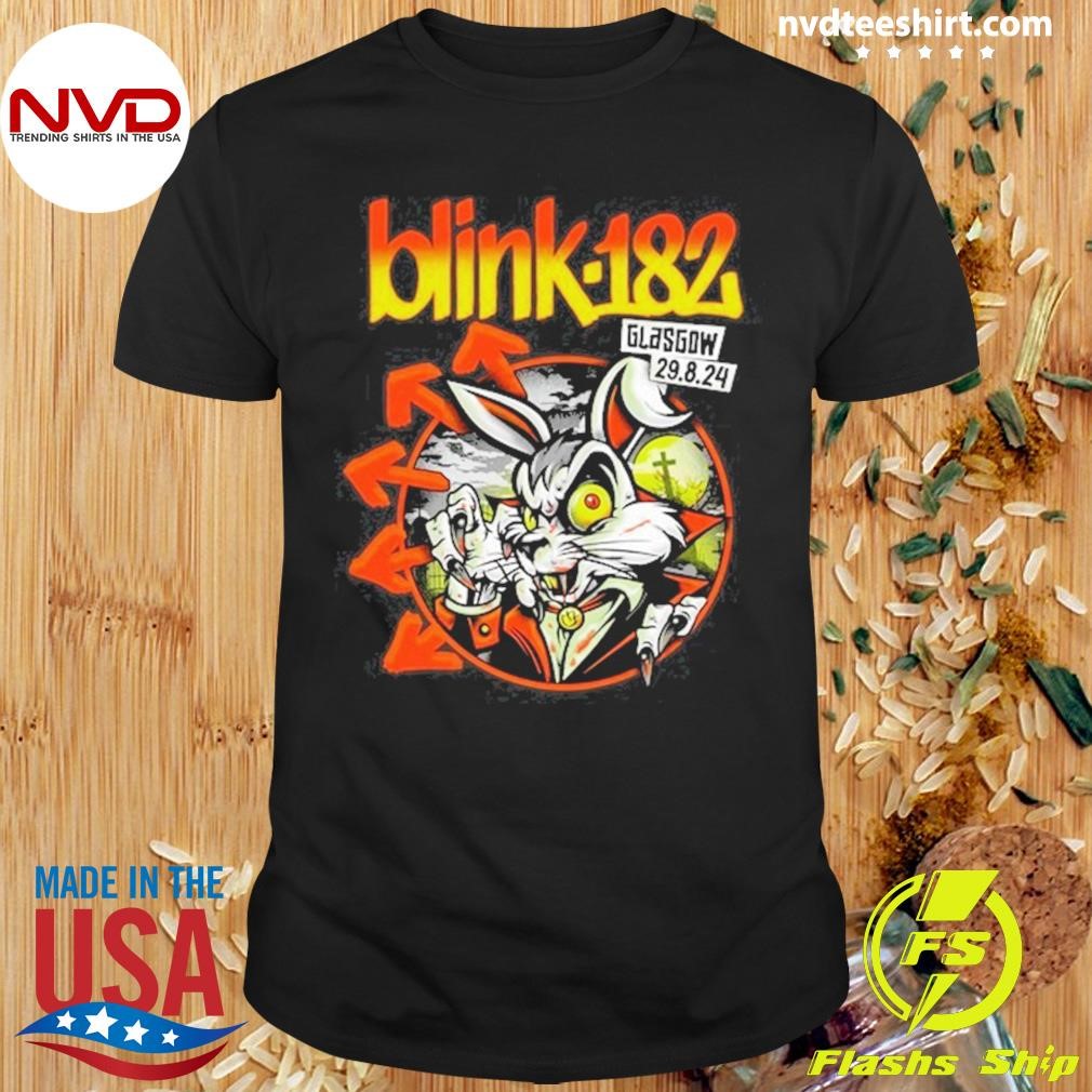 Blink-182 Glasgow, UK Aug 29, 2024 Shirt