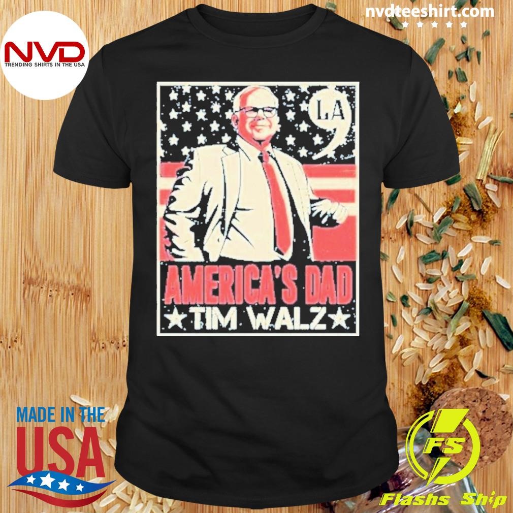 Comma La America’s Dad Tim Walz 2024 Shirt