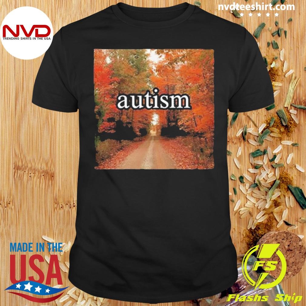 Cringey Tees Autism Autumn Season Shirt