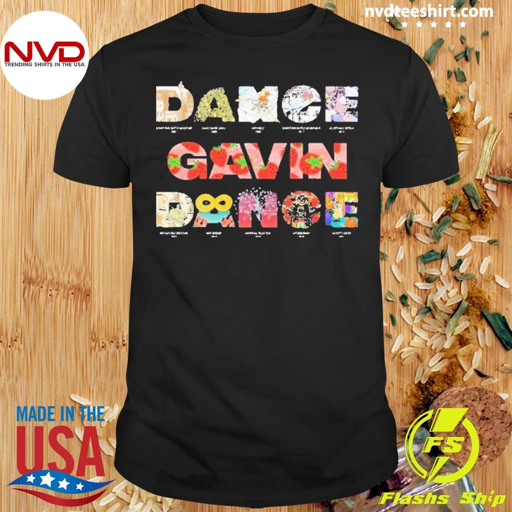 Discography Dance Gavin Dance Shirt