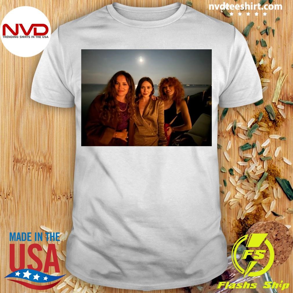 Elizabeth Olsen With Natasha Lyonne And Margarita Levieva Shirt