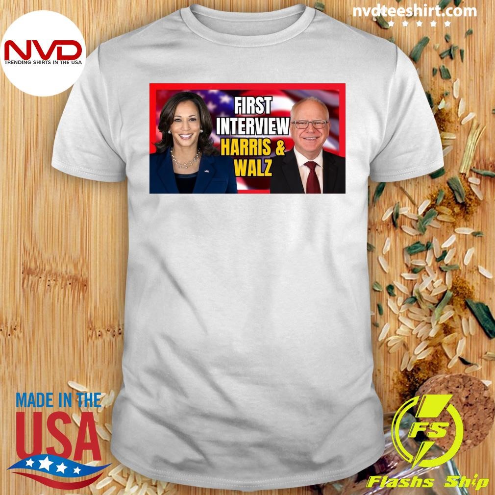 First Interview Harris & Walz Shirt