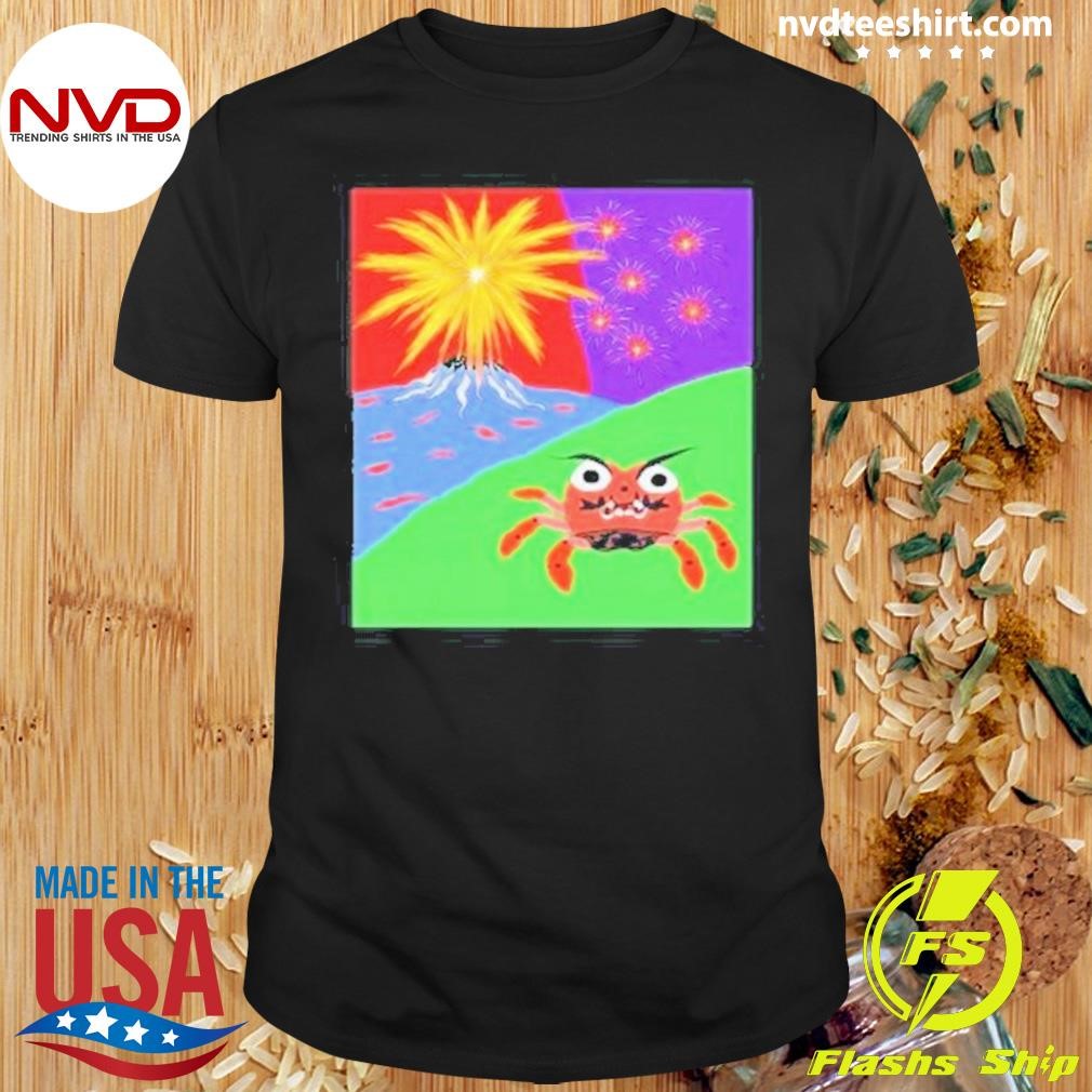 Generated Fourth Of July Watermelon Crab Ai 2024 Shirt