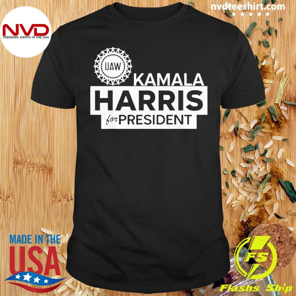 Kamala Harris For President UAW 2024 Shirt - NVDTeeshirt