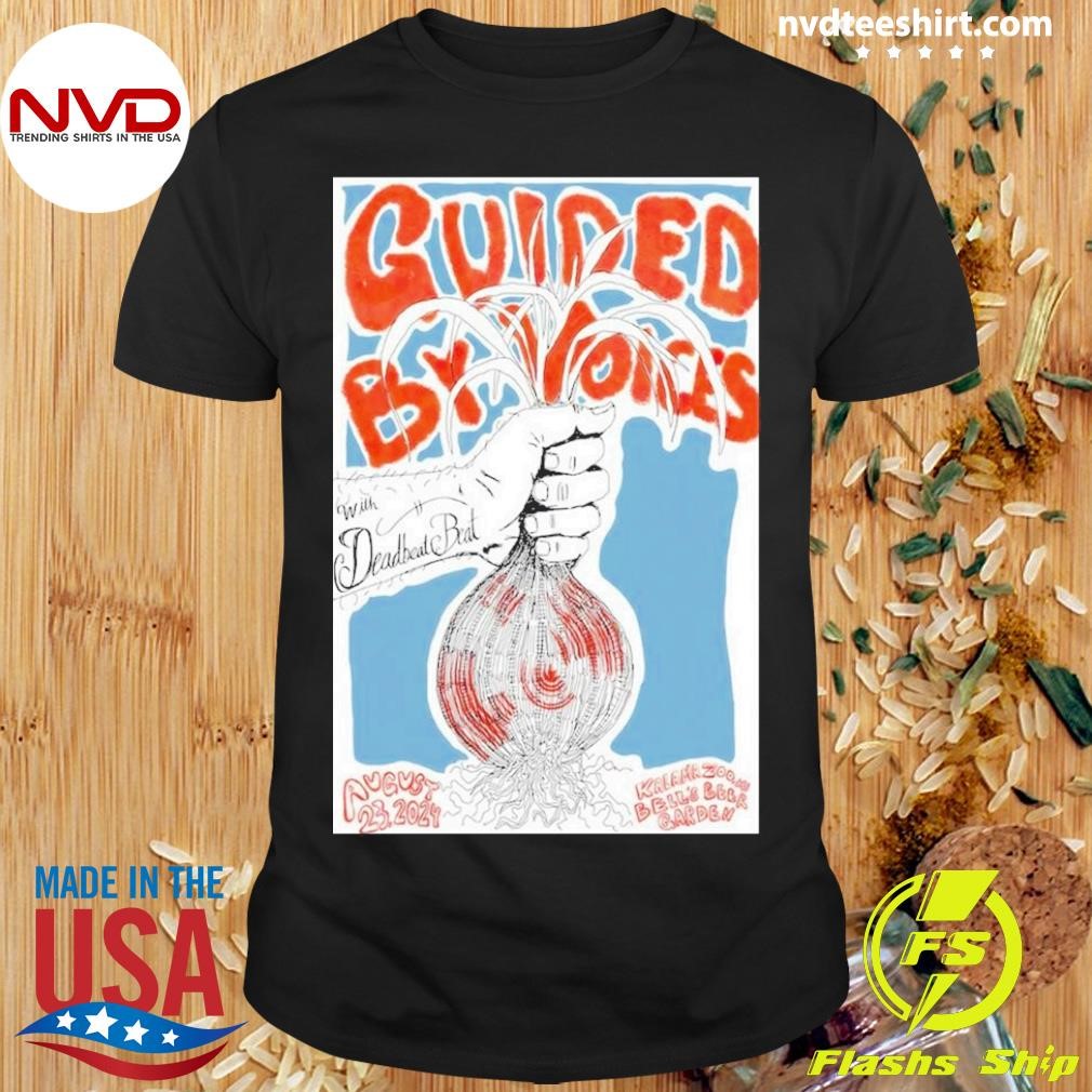 Guided By Voices On Aug 23 2024 Bell’s Beer Garden Kalamazoo Mi Poster Shirt