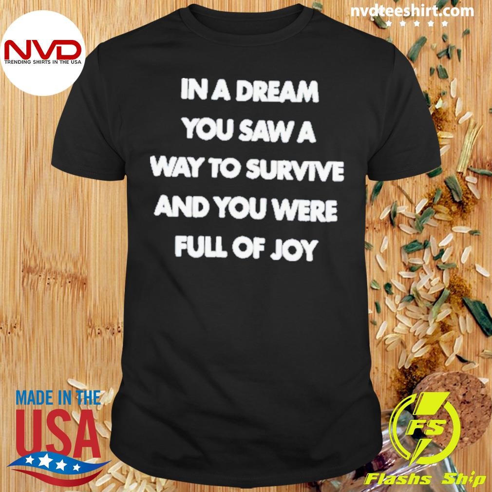 Hayley Williams In A Dream You Saw A Way To Survive Shirt