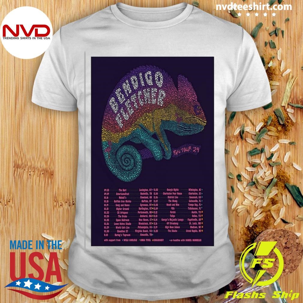 Bendigo Fletcher Fall 2024 Tour Poster Shirt