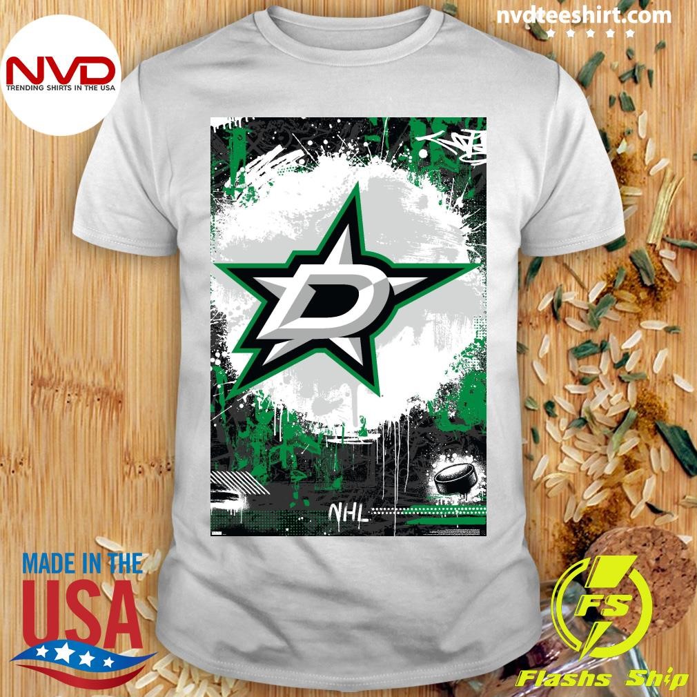 International NHL Dallas Stars - Maximalist Logo 23 Unframed Wall Poster Prints Shirt