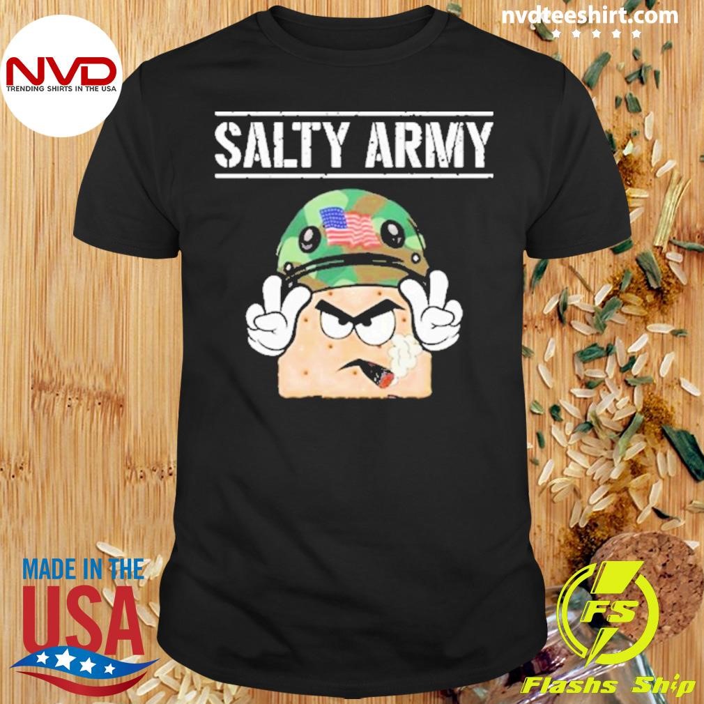 Salty Army Cracker Shirt