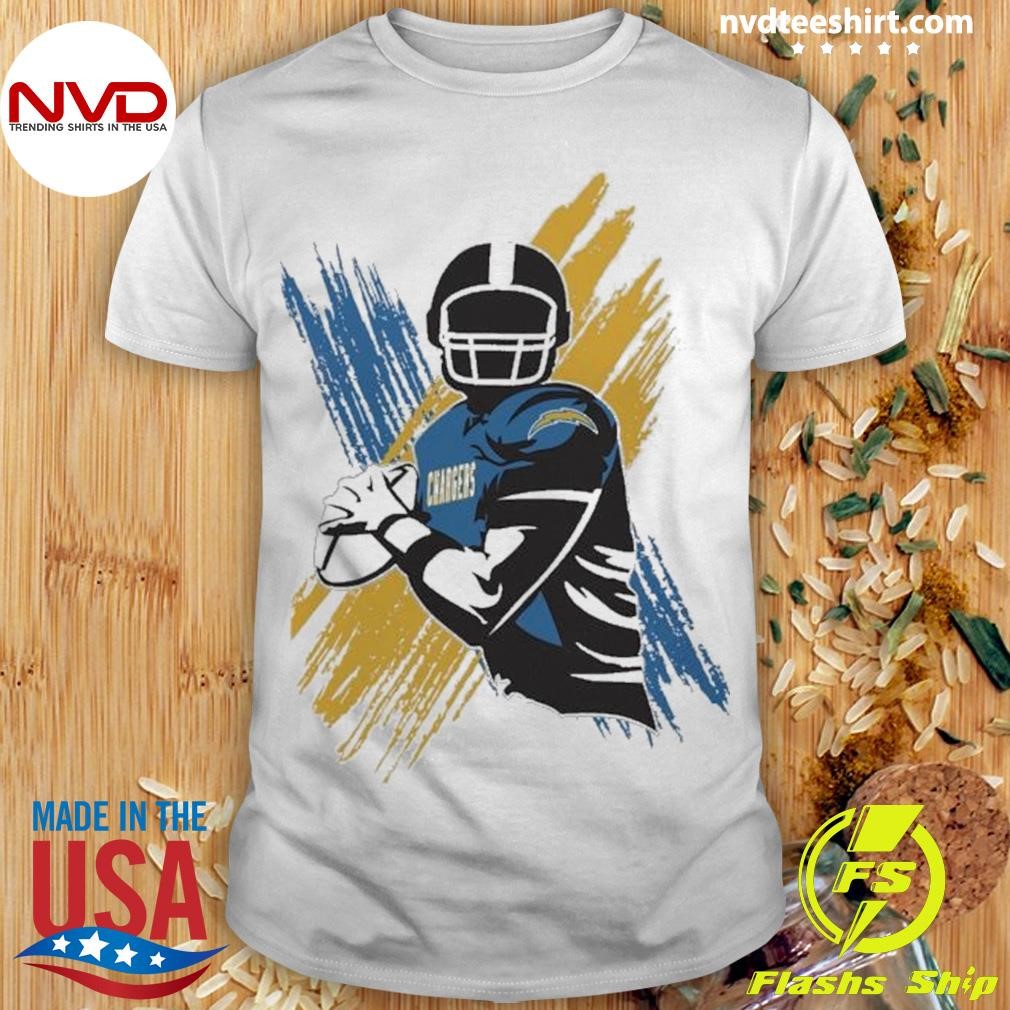 Los Angeles Chargers Starter Player X Logo Graphic Shirt