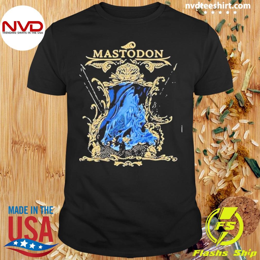 Mastodon Navy Sea Beast Shirt