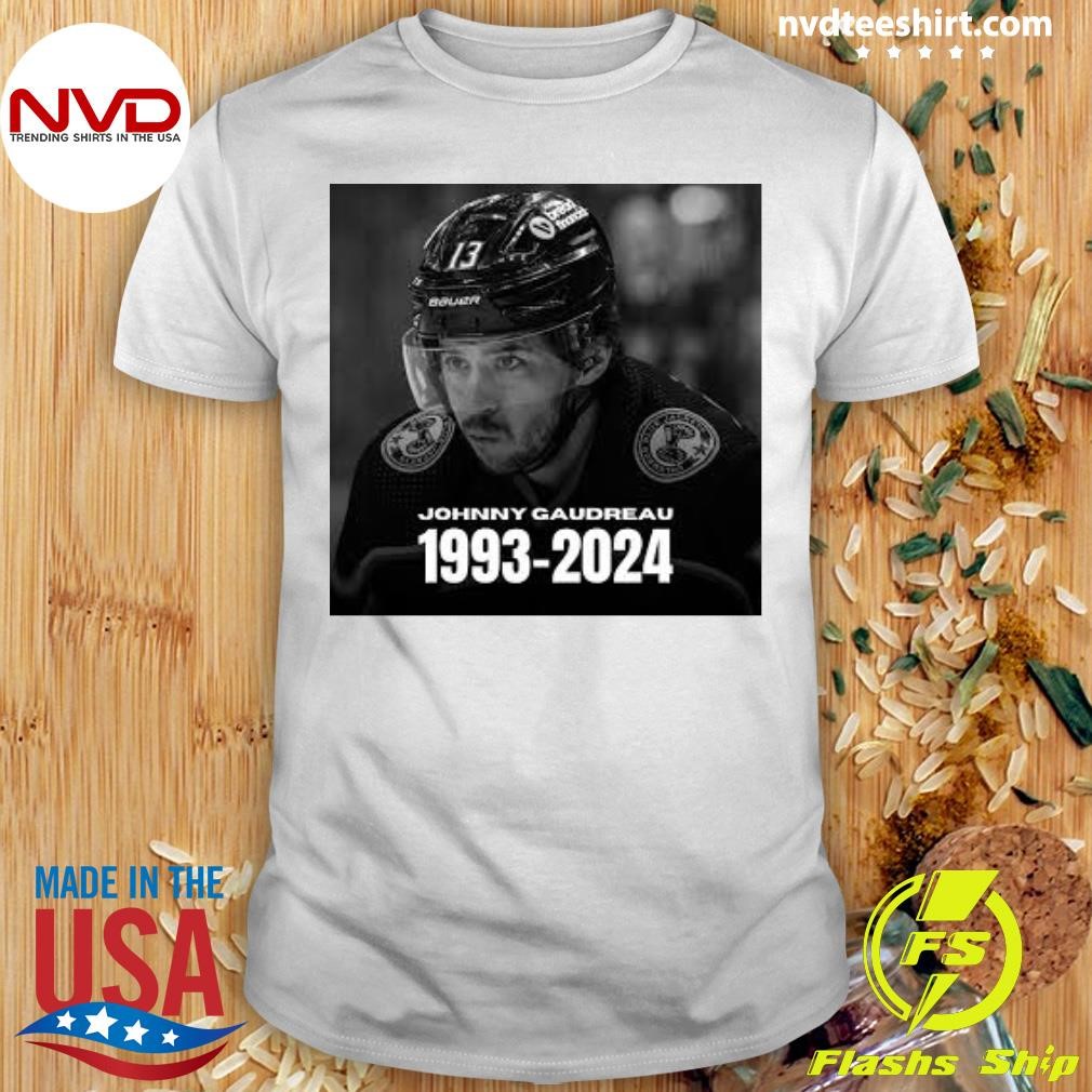 NHL Headlines Johnny Gaudreau 1993-2024 Shirt