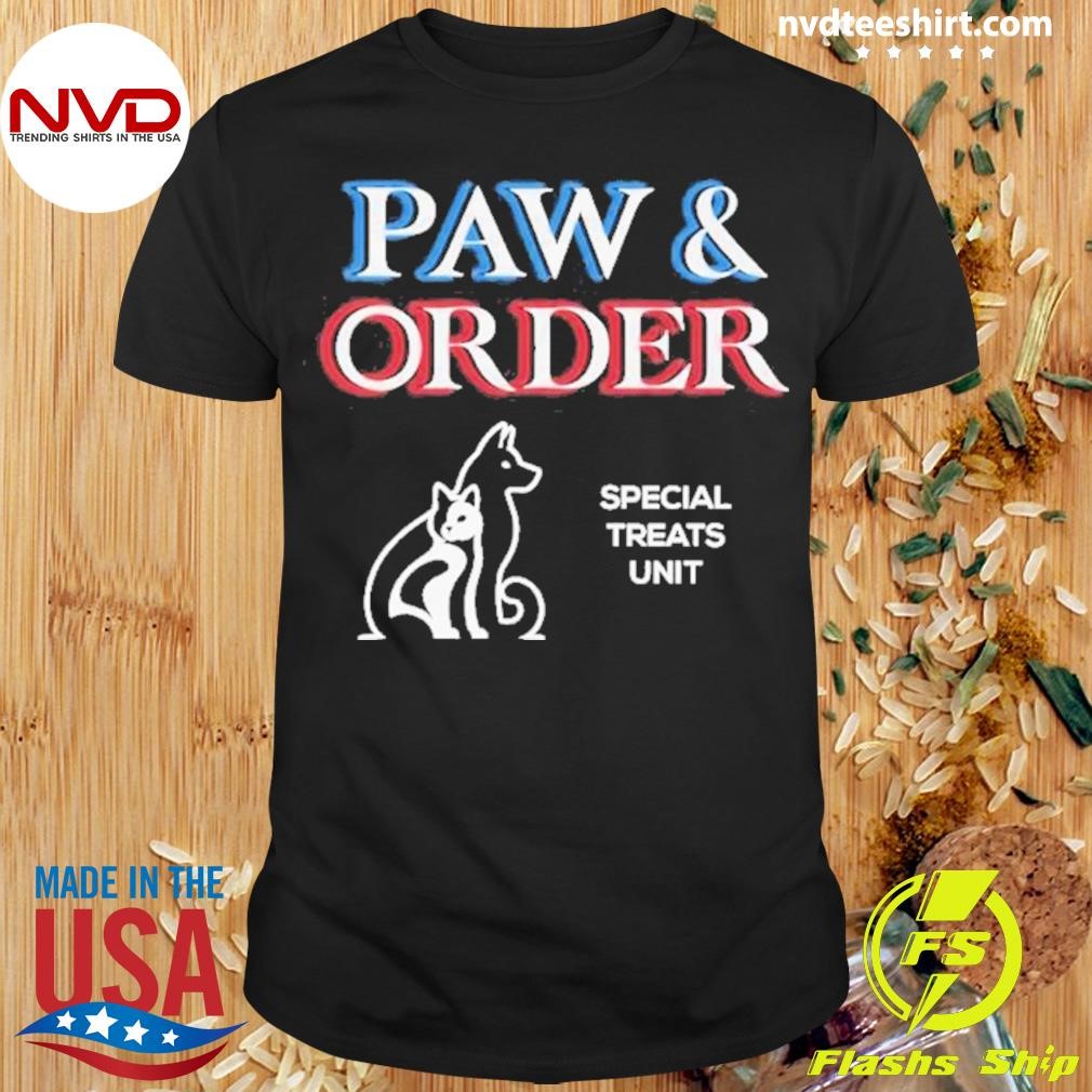 Paw And Order Special Treats Unit Shirt