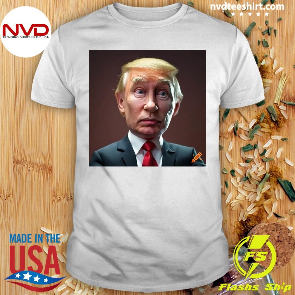 Political satire of Donald Trump and Vladimir Putin as marionettes Shirt