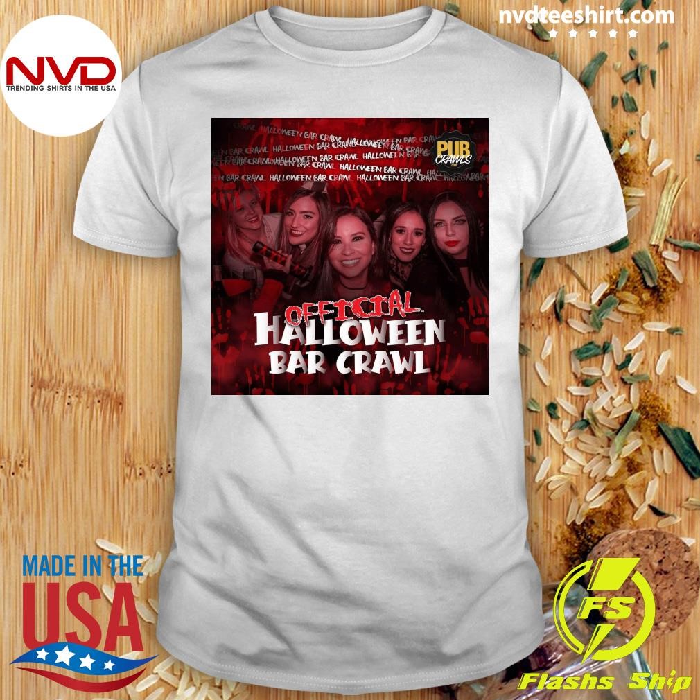 San Francisco Official Halloween Bar Crawl Pub Shirt