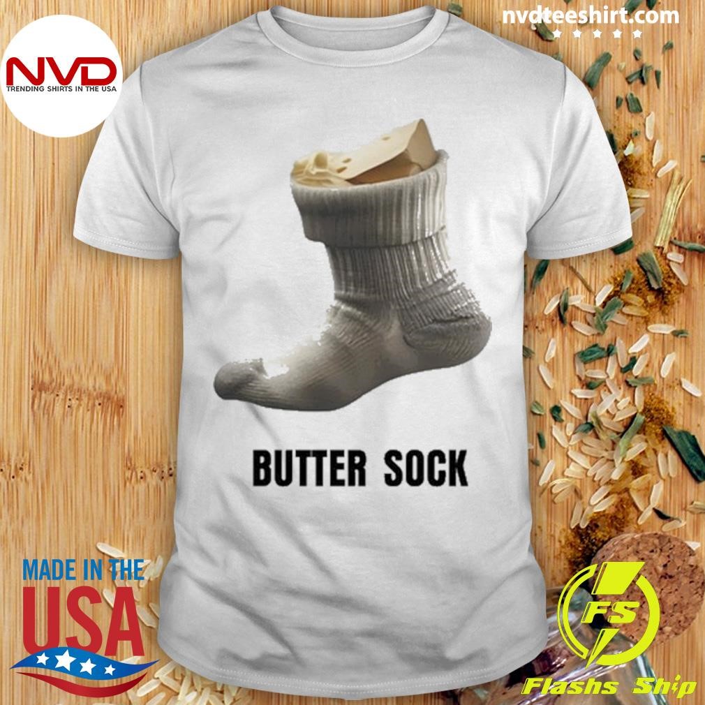 Sillytee Butter Sock Shirt