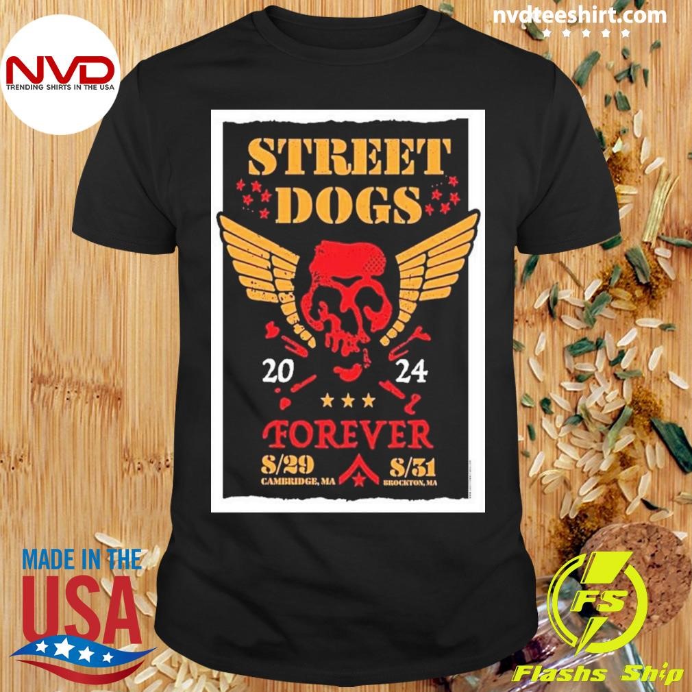 Street Dogs Show At The Middle East Downstairs On Aug 29 2024 Poster Shirt