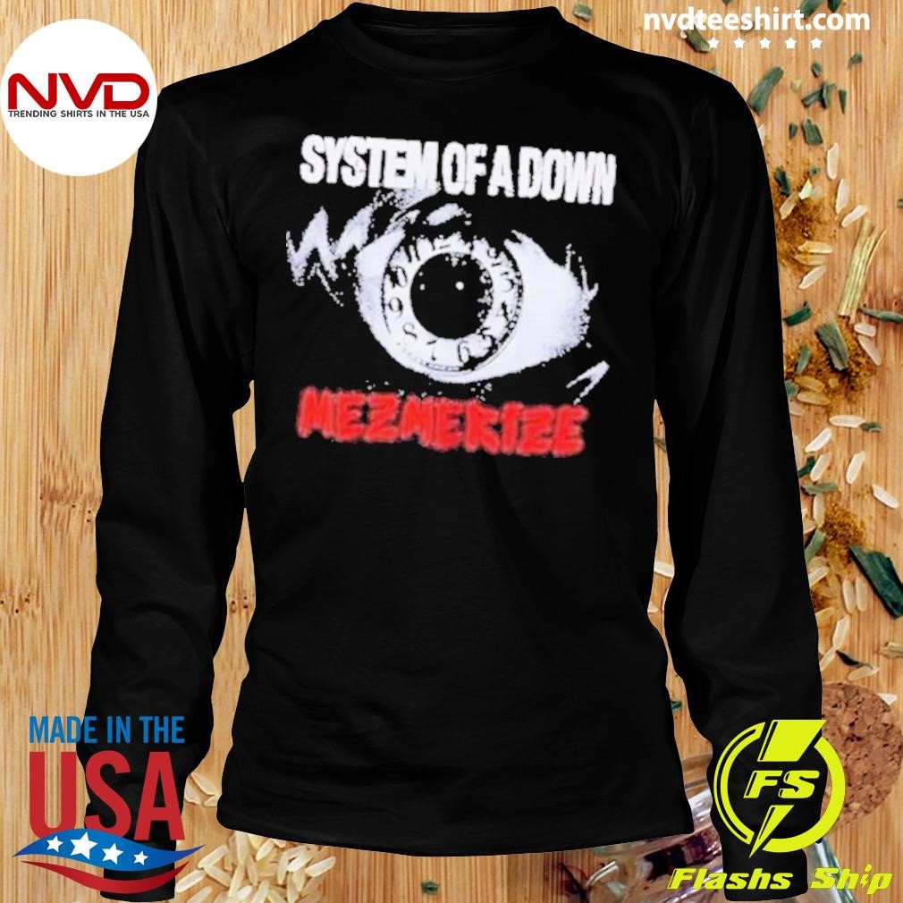 SYSTEM OF A DOWN MEZMERIZE Tシャツ Mezmerize Metallic Pendulum T-Shirt – System of a Down