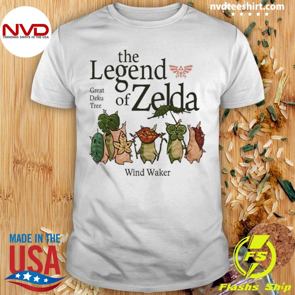 The Legend Of Zelda The Wind Waker Korok 2024 Shirt