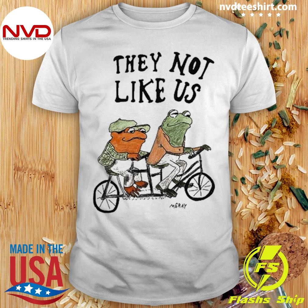 They Not Like Us Frog Shirt