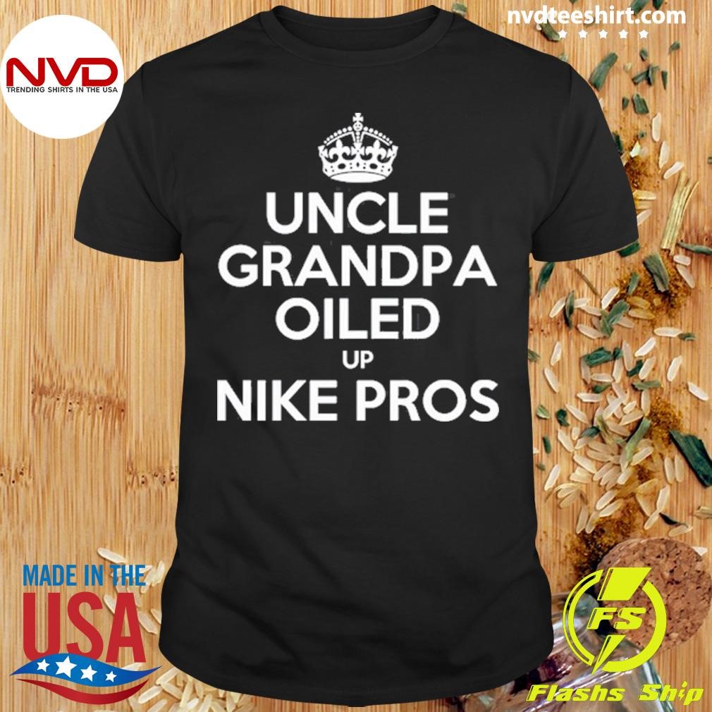 Uncle Grandpa Oiled Up Nike Pros Tee Shirt