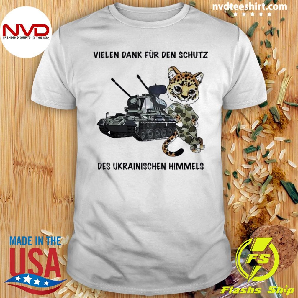 Vielen Dank Für Den Schutz Des Ukrainischen Himmels Shirt