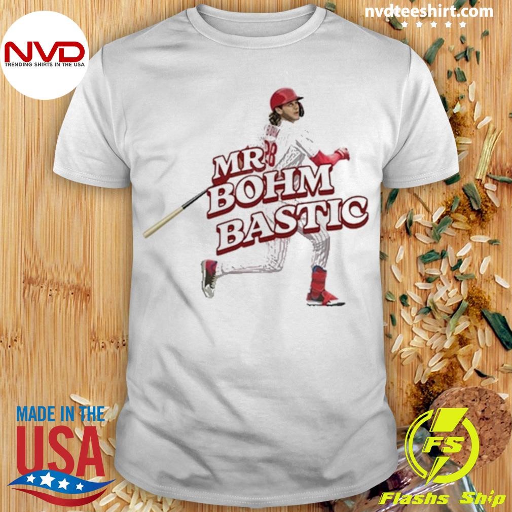 Alec Bohm Mr. Bohm-Bastic Shirt