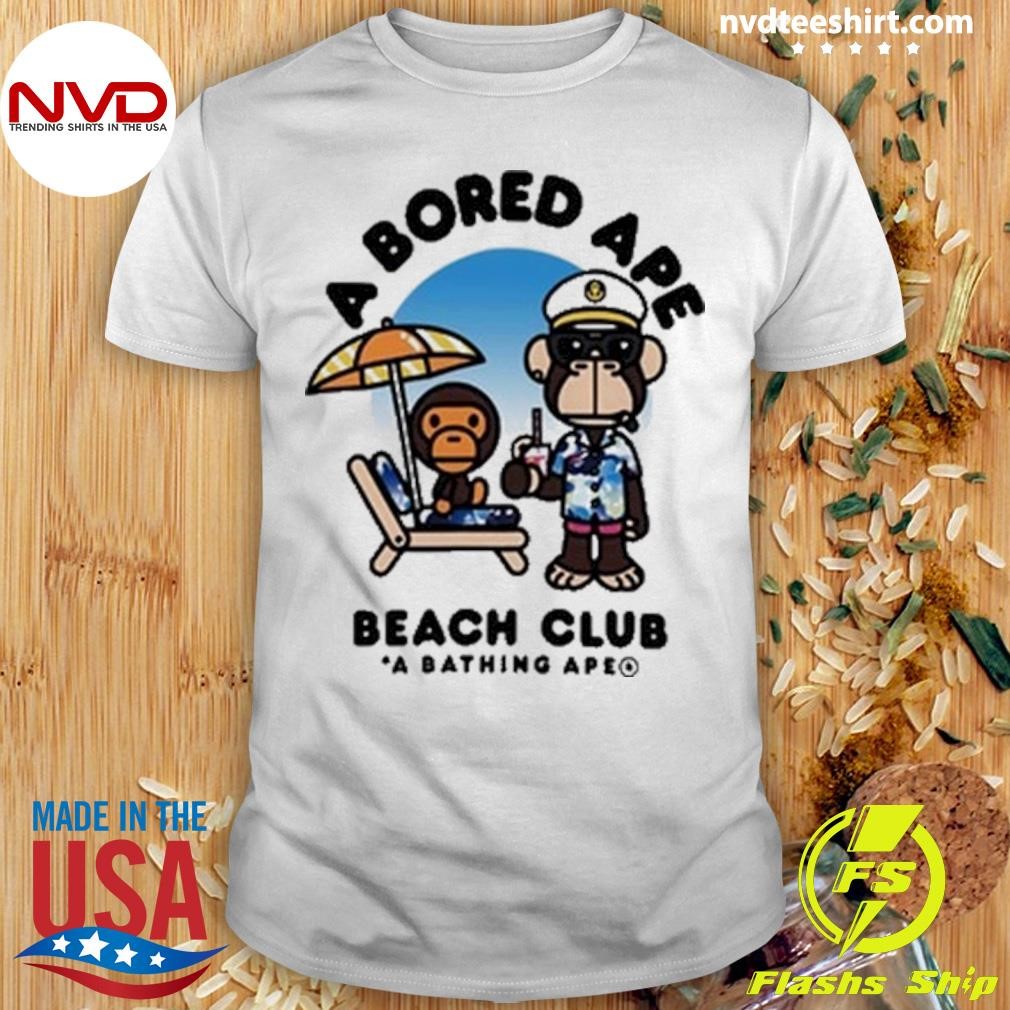 A Bored Ape Beach Club Shirt