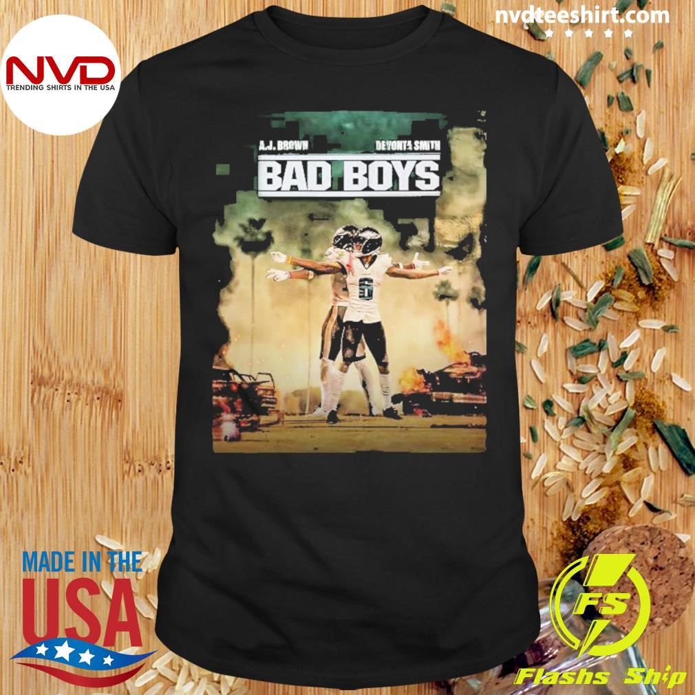 A. J. Brown And Devonta Smith Bad Boys Shirt