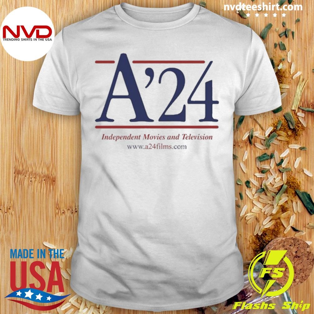 A'24 Independent Movies And Television Shirt