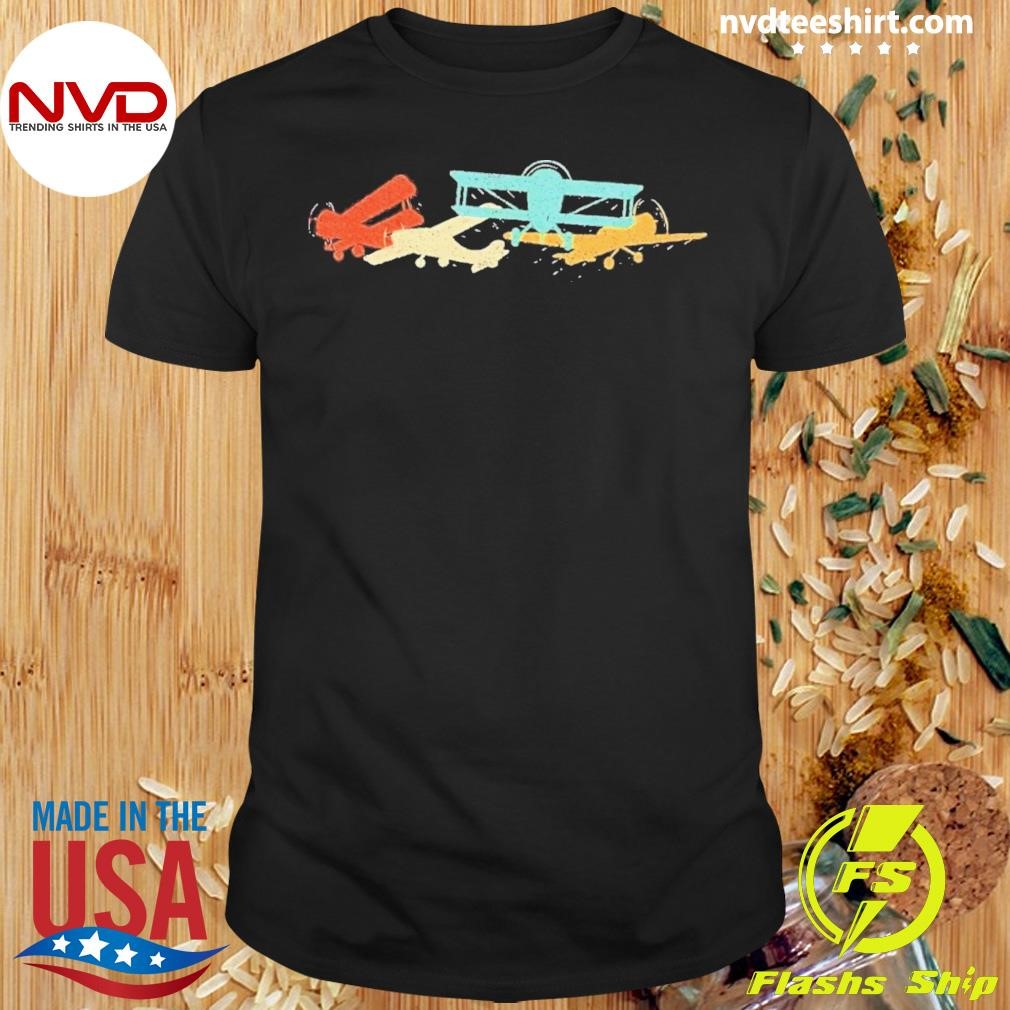 Airplane Pilot Vintage 2024 Shirt