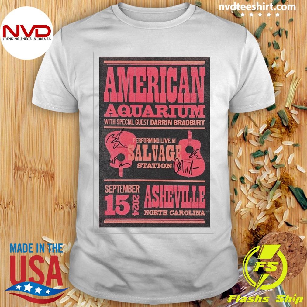 American Aquarium At Salvage Station In Asheville, Nc On September 15 2024 Shirt