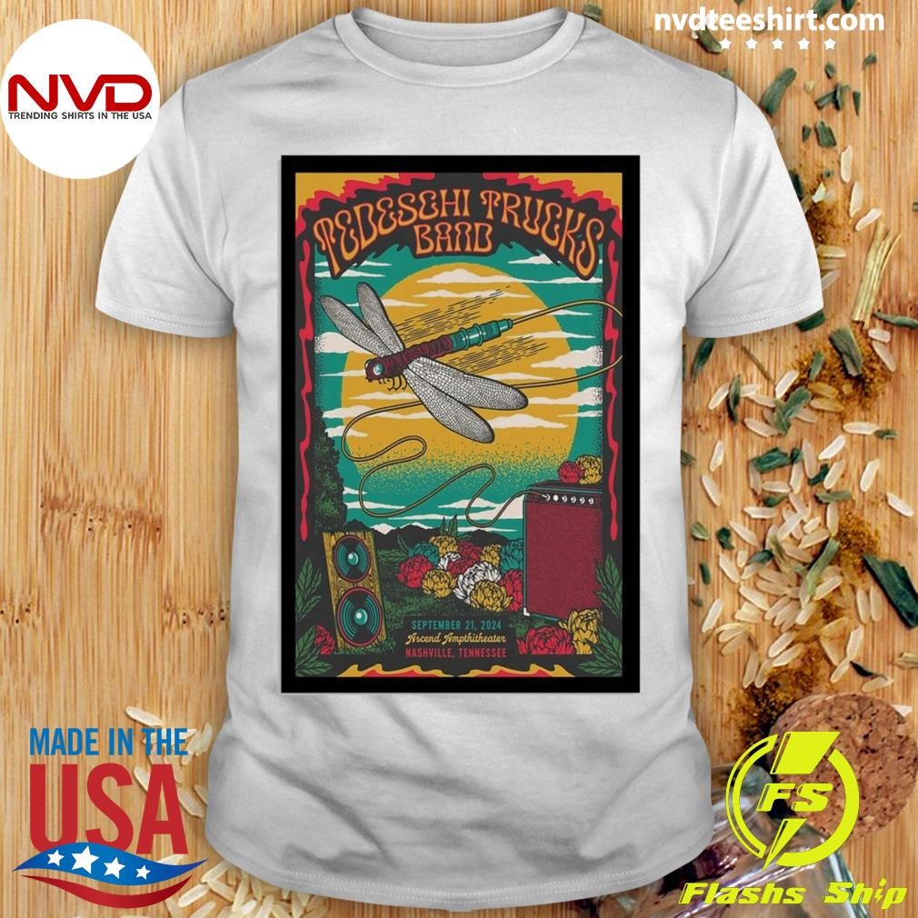 Ascend Amphitheater Nashville, TN Sept 21 2024 Tedeschi Trucks Band Concert Shirt