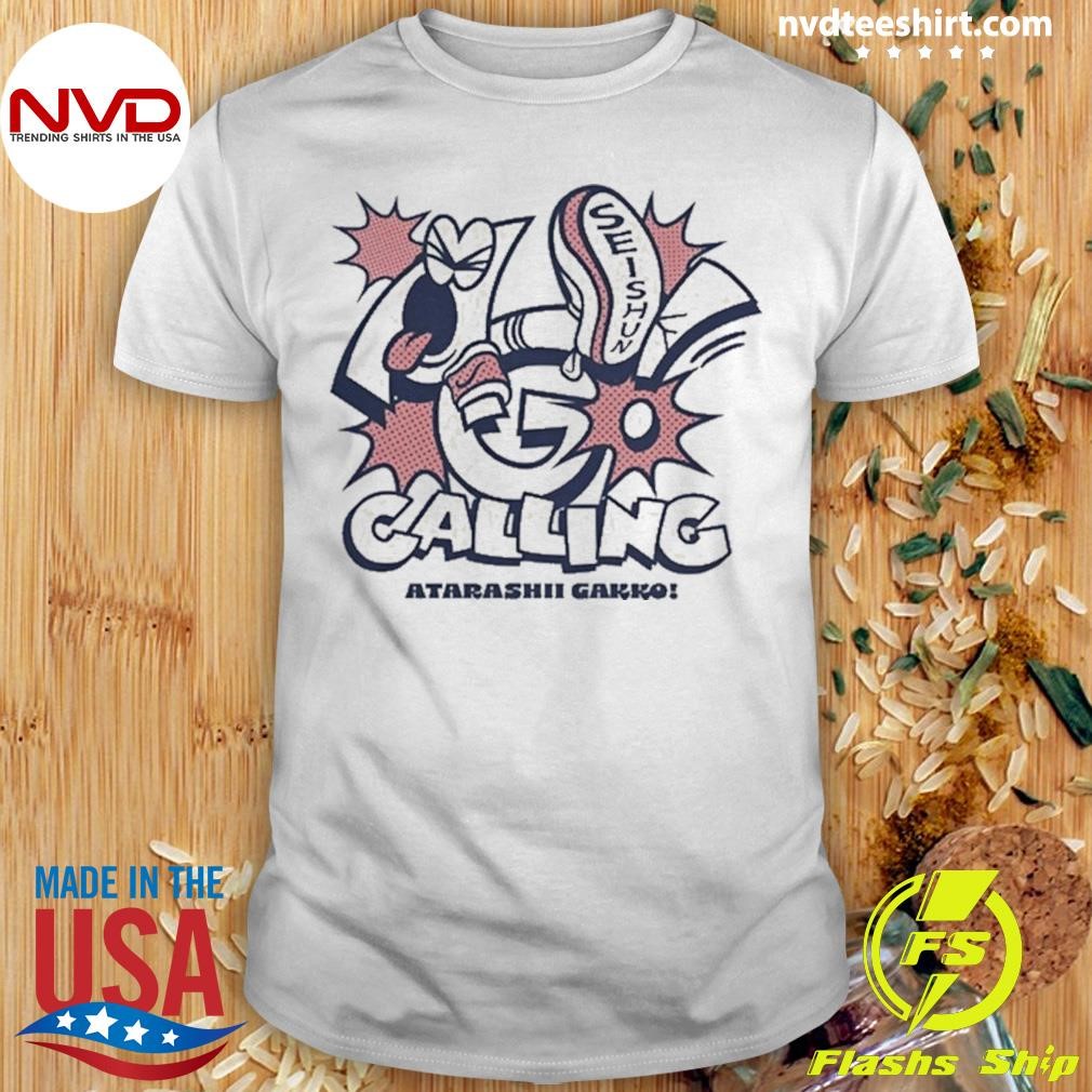 Atarashii Gakko AG! Calling Pop Art 2024 Tour Shirt