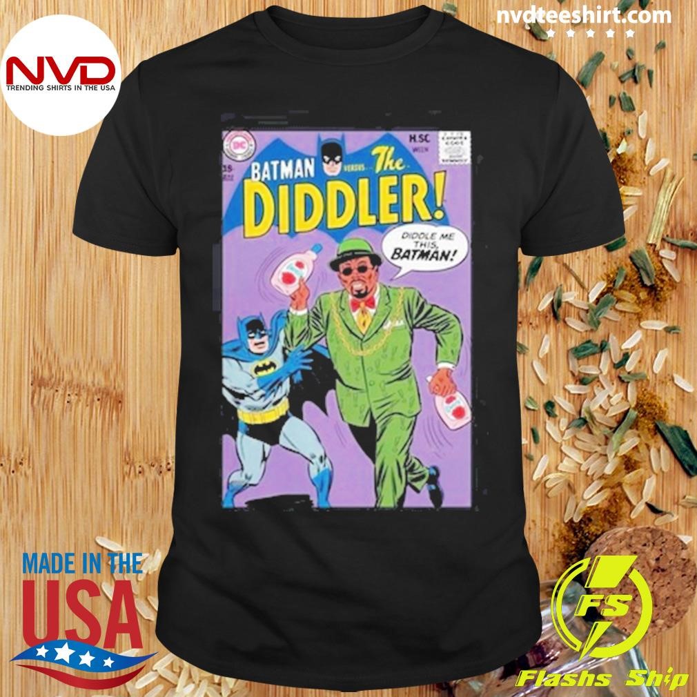 Batman Versus The Diddler 2024 Shirt