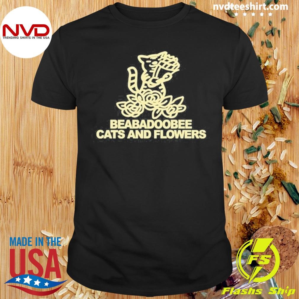 Beabadoobee Cats And Flowers 2024 Shirt