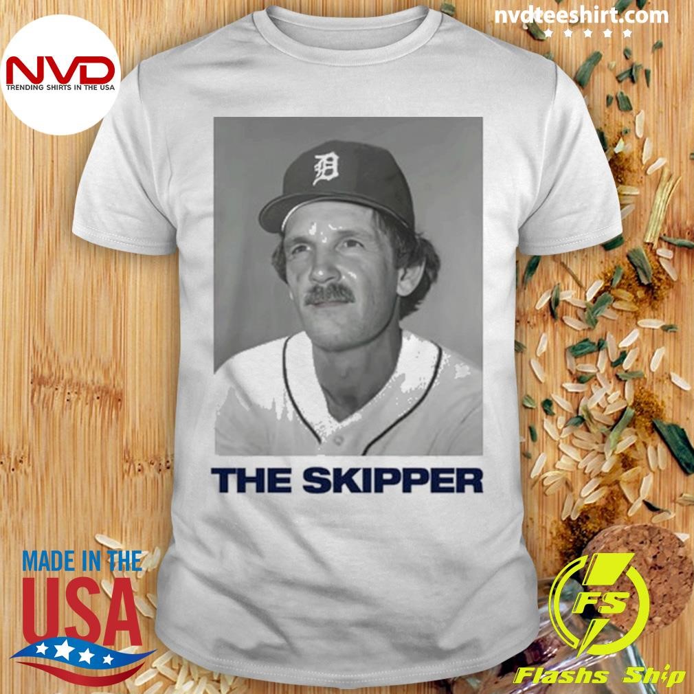 Beau Brieske Wearing Jim Leyland The Skipper Shirt