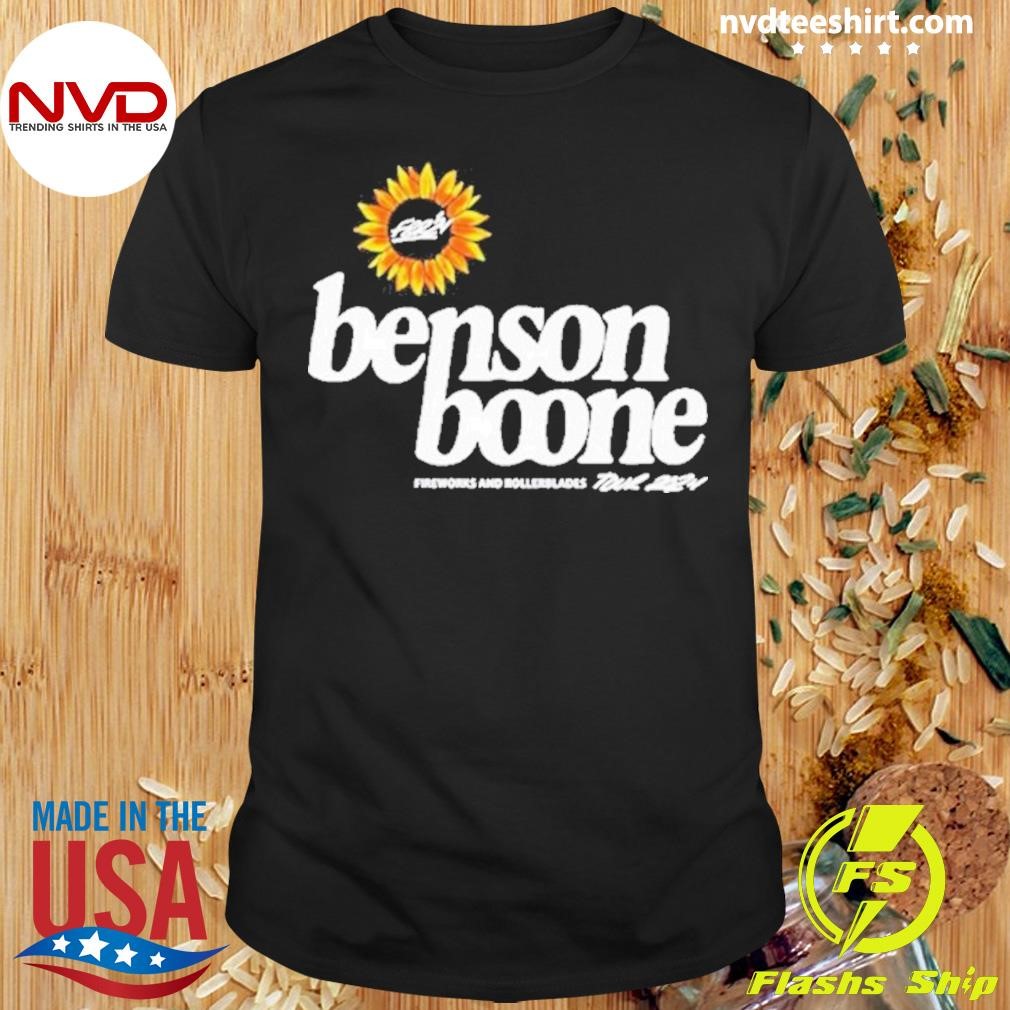 Benson Boone World Tour 2024 Shirt