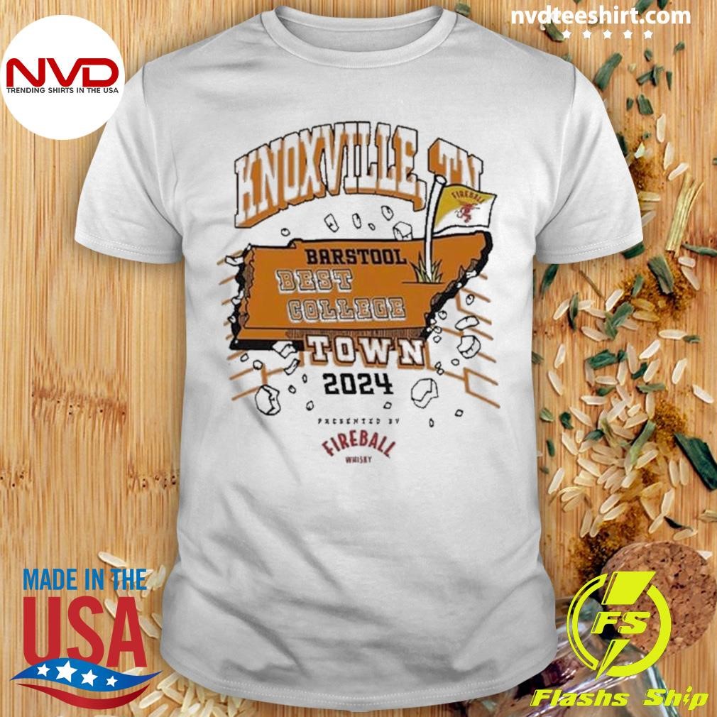 Best College Town Knoxville 2024 Shirt