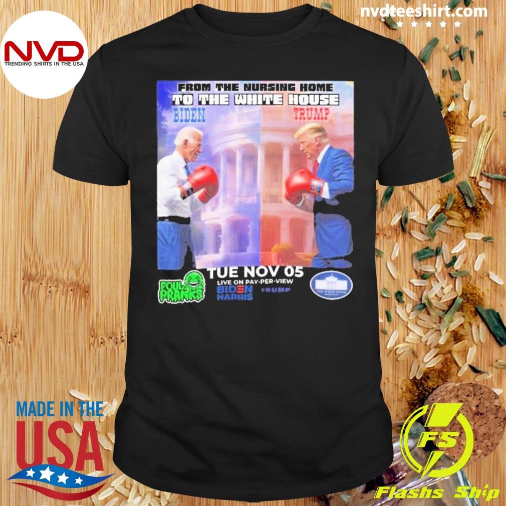 Biden vs Trump 2024 Presidential Boxing Match 2024 Shirt