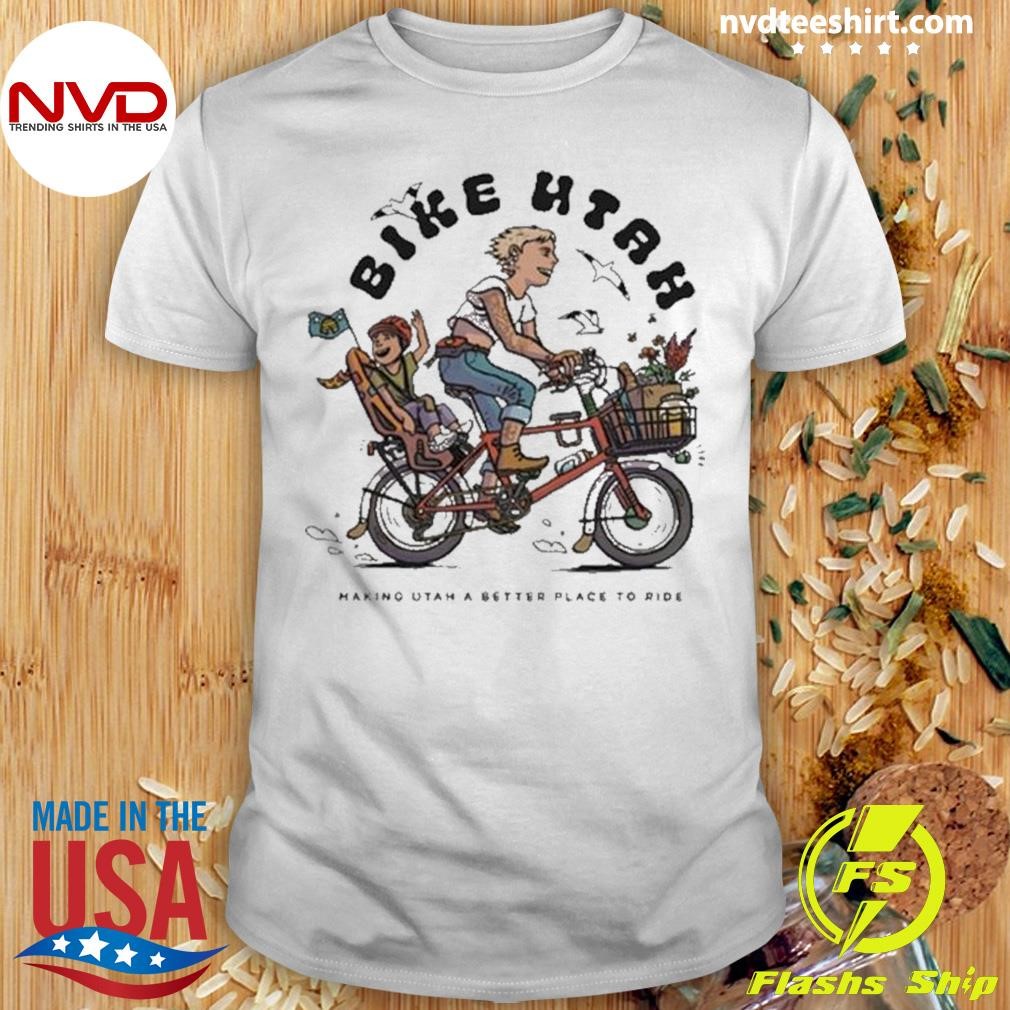 Bike Utah Bike Bliss 2024 Shirt