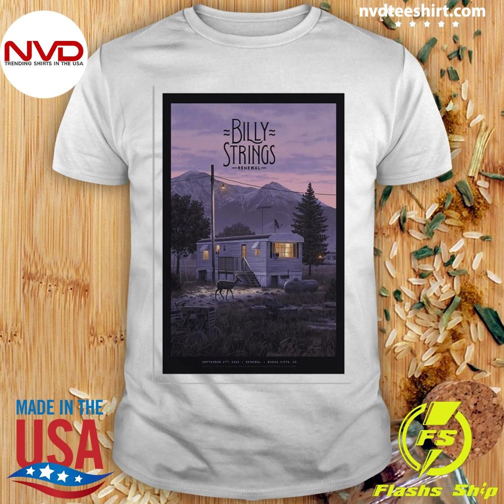 Billy Strings At Renewal On September 27, 2024 Show Shirt